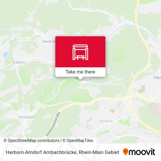 Herborn-Amdorf Ambachbrücke map