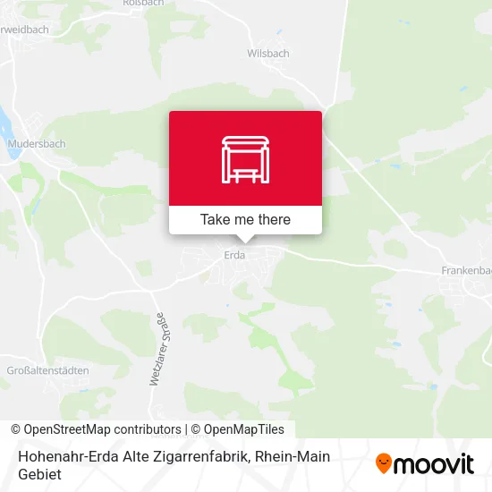 Карта Hohenahr-Erda Alte Zigarrenfabrik