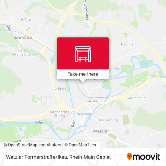 Карта Wetzlar Formerstraße/Ikea