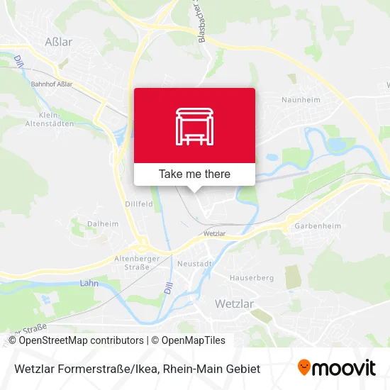 Карта Wetzlar Formerstraße/Ikea
