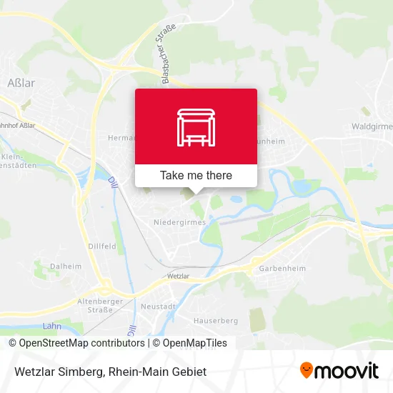 Карта Wetzlar Simberg