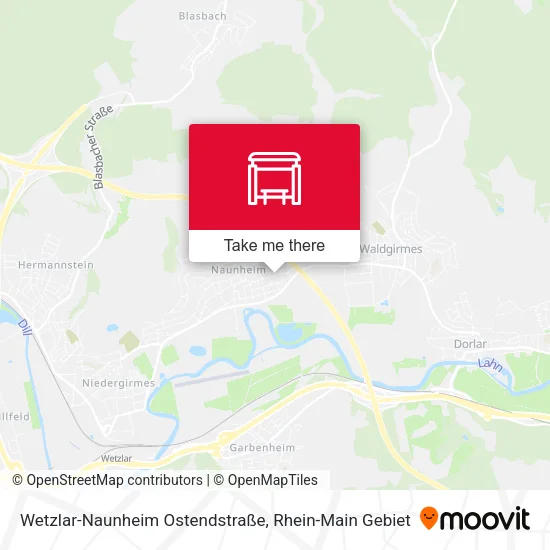 Карта Wetzlar-Naunheim Ostendstraße