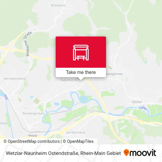 Карта Wetzlar-Naunheim Ostendstraße