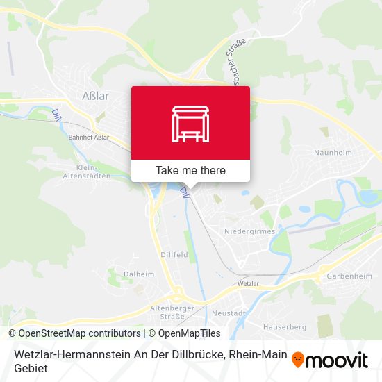 Wetzlar-Hermannstein An Der Dillbrücke map