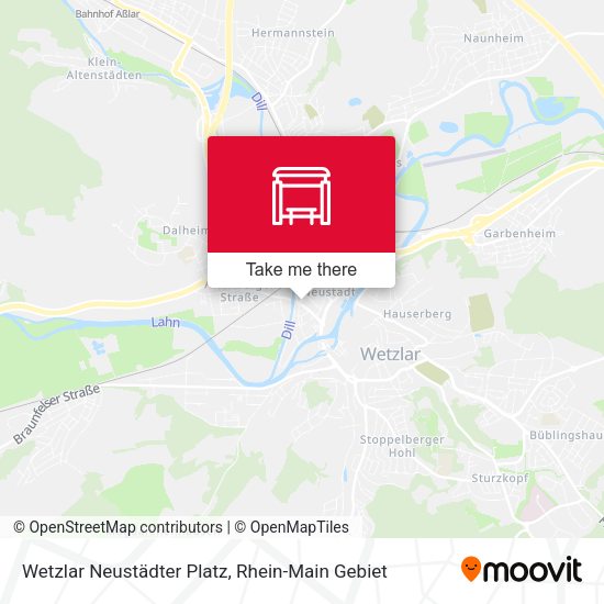 Карта Wetzlar Neustädter Platz