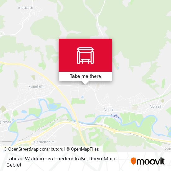 Lahnau-Waldgirmes Friedenstraße map