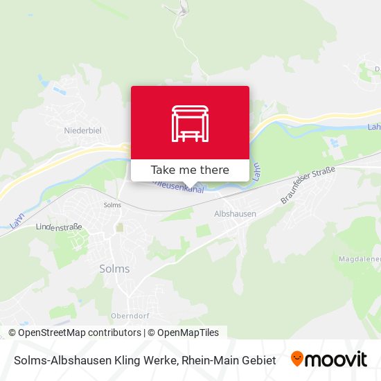 Solms-Albshausen Kling Werke map