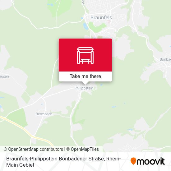 Braunfels-Philippstein Bonbadener Straße map