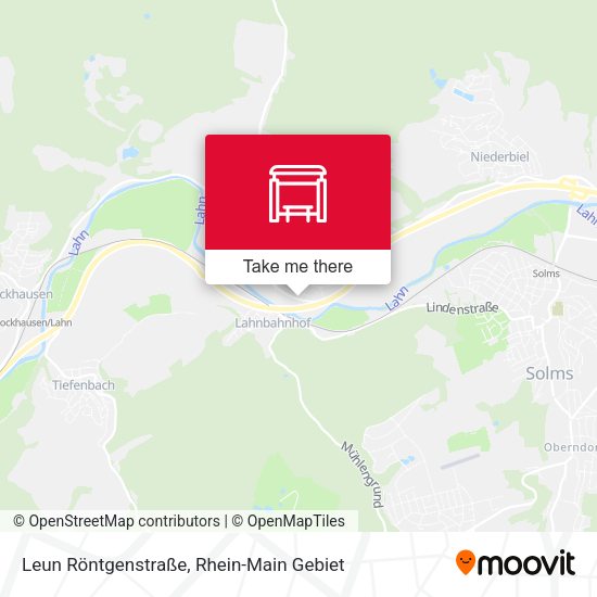 Leun Röntgenstraße map