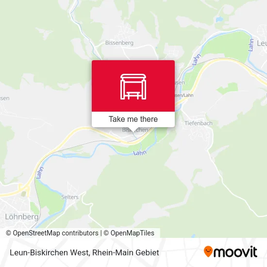 Карта Leun-Biskirchen West