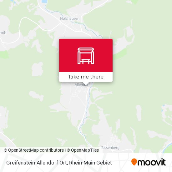 Карта Greifenstein-Allendorf Ort