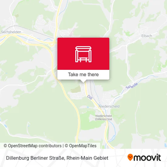 Карта Dillenburg Berliner Straße