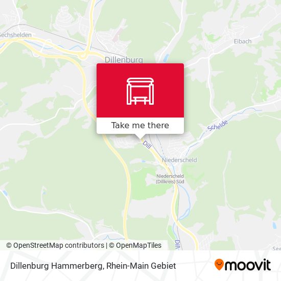 Dillenburg Hammerberg map