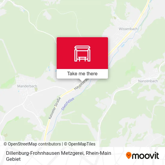 Dillenburg-Frohnhausen Metzgerei map