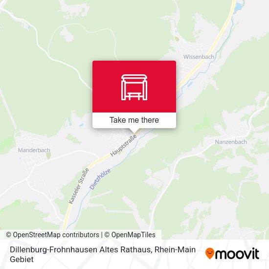 Dillenburg-Frohnhausen Altes Rathaus map