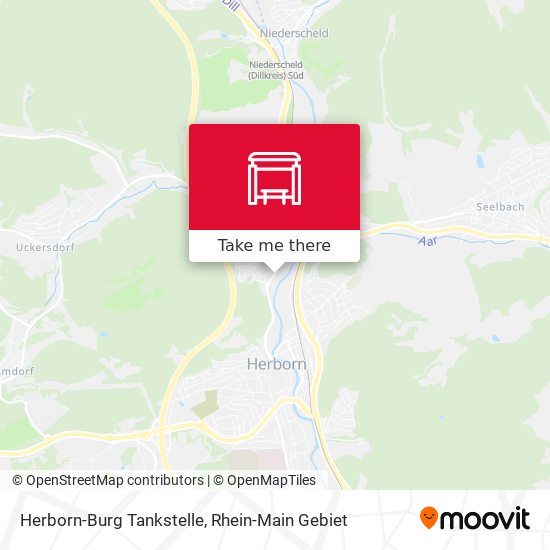 Herborn-Burg Tankstelle map