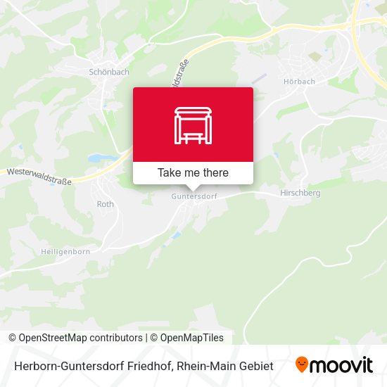 Herborn-Guntersdorf Friedhof map