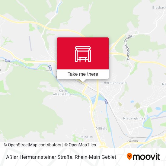 Aßlar Hermannsteiner Straße map