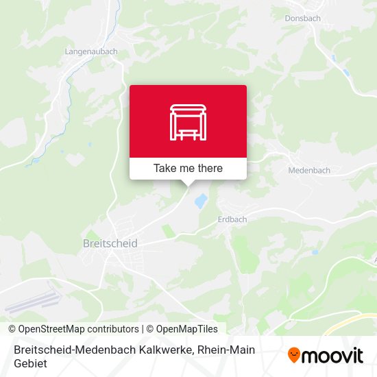 Breitscheid-Medenbach Kalkwerke map