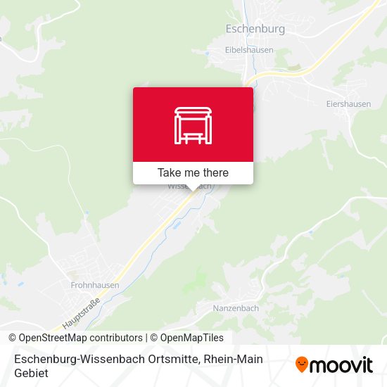 Eschenburg-Wissenbach Ortsmitte map