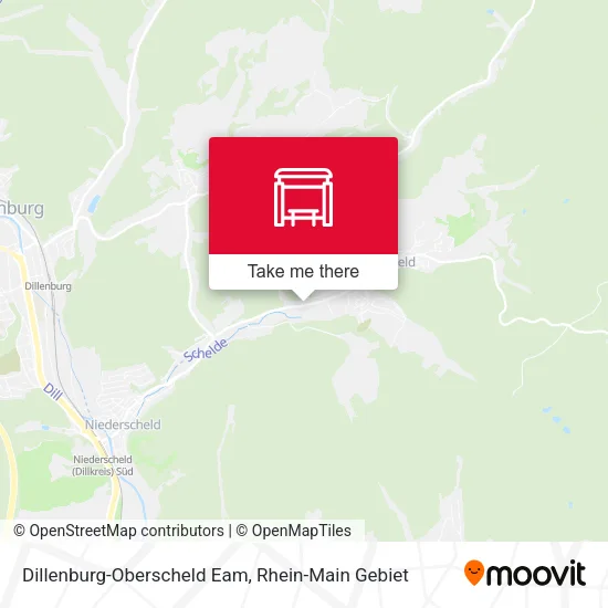 Карта Dillenburg-Oberscheld Eam