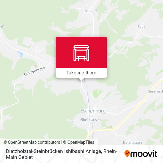 Dietzhölztal-Steinbrücken Ishibashi Anlage map