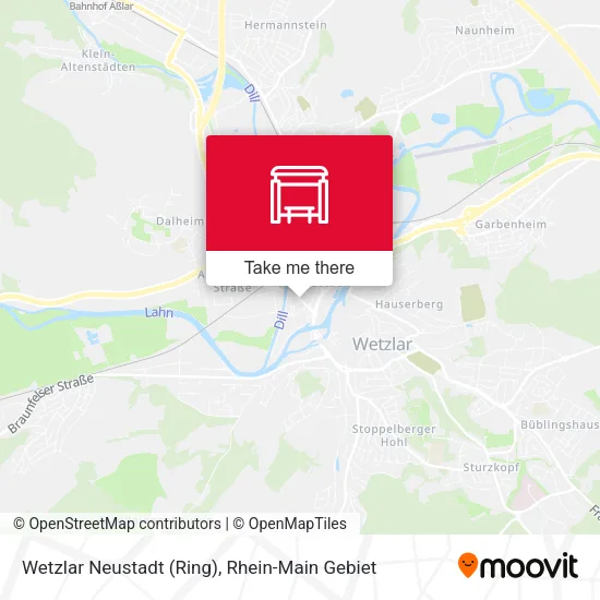 Карта Wetzlar Neustadt (Ring)