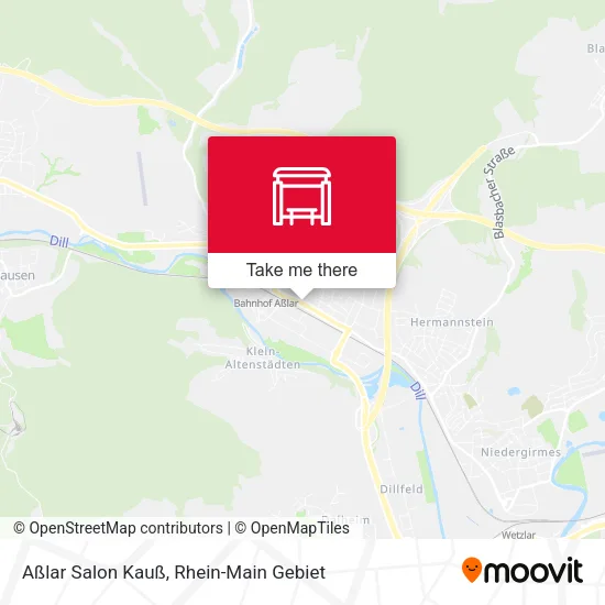 Карта Aßlar Salon Kauß