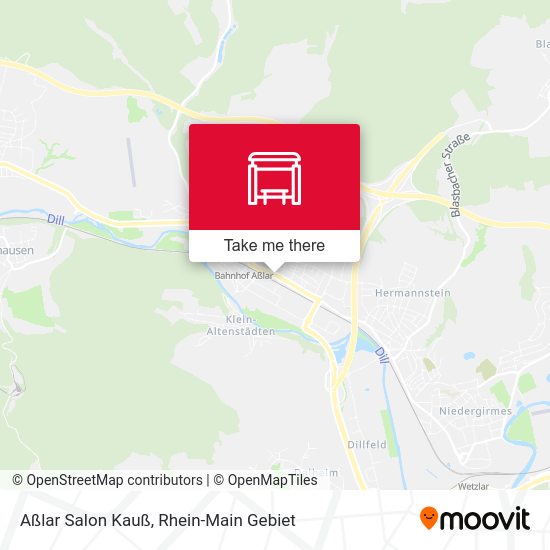 Карта Aßlar Salon Kauß