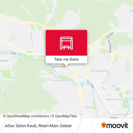 Карта Aßlar Salon Kauß