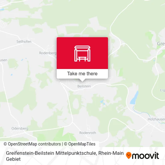Карта Greifenstein-Beilstein Mittelpunktschule
