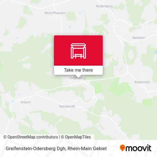 Карта Greifenstein-Odersberg Dgh