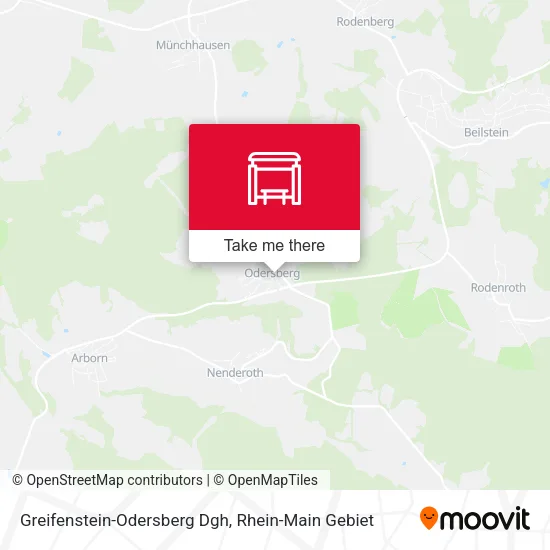 Карта Greifenstein-Odersberg Dgh