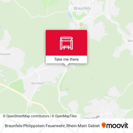Braunfels-Philippstein Feuerwehr map
