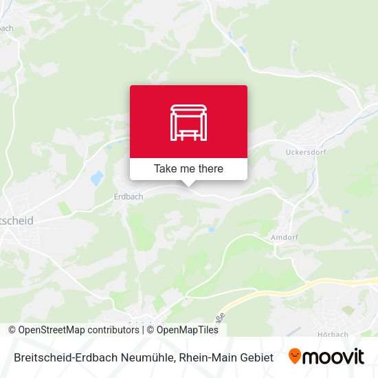 Breitscheid-Erdbach Neumühle map