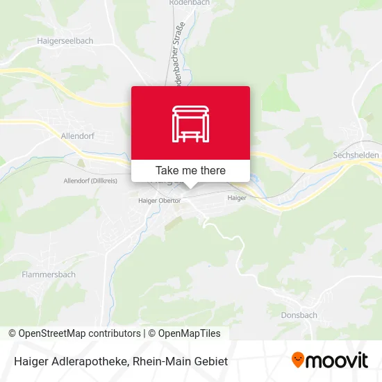 Карта Haiger Adlerapotheke