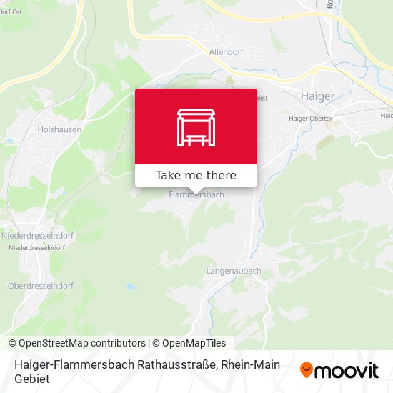 Карта Haiger-Flammersbach Rathausstraße