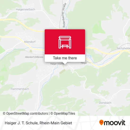 Карта Haiger J. T. Schule