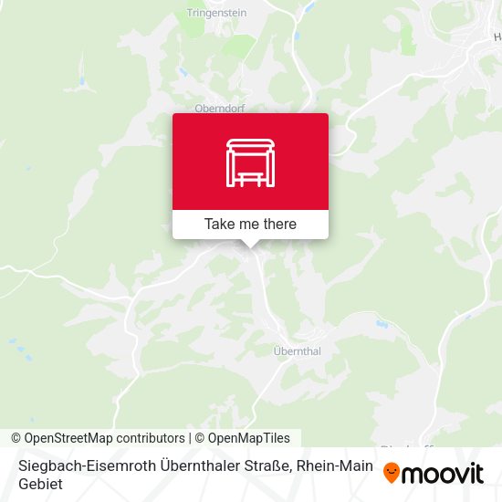 Siegbach-Eisemroth Übernthaler Straße map