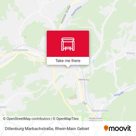 Dillenburg Marbachstraße map