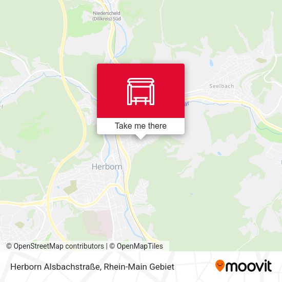 Herborn Alsbachstraße map