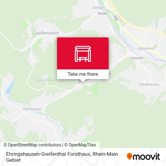Ehringshausen-Greifenthal Forsthaus map