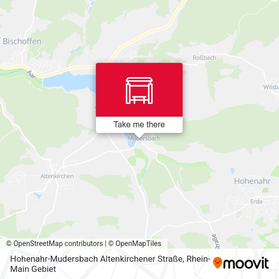 Hohenahr-Mudersbach Altenkirchener Straße map