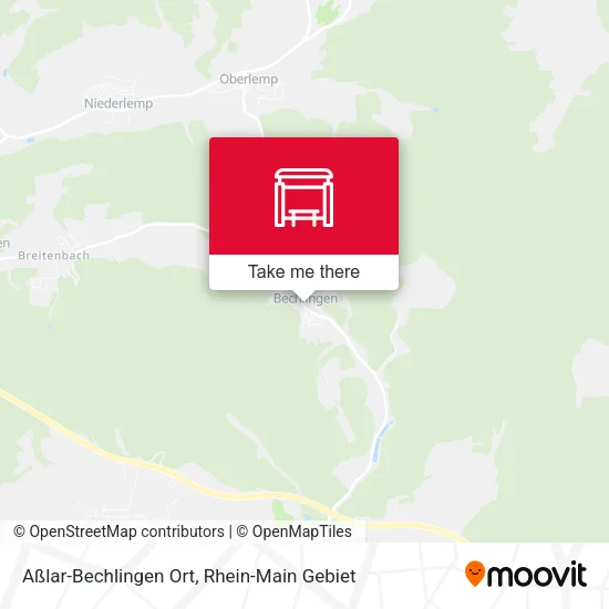 Карта Aßlar-Bechlingen Ort