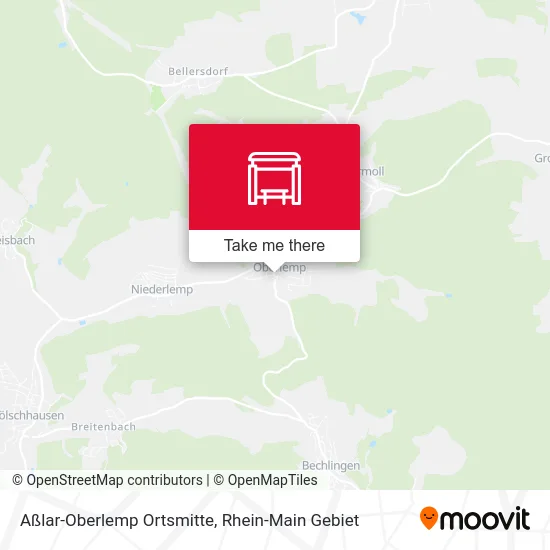 Карта Aßlar-Oberlemp Ortsmitte