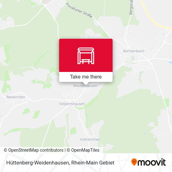 Hüttenberg-Weidenhausen map