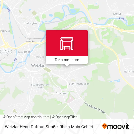 Карта Wetzlar Henri-Duffaut-Straße