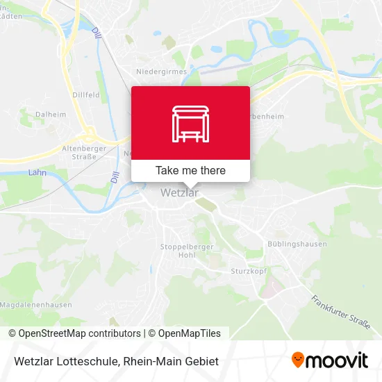 Карта Wetzlar Lotteschule