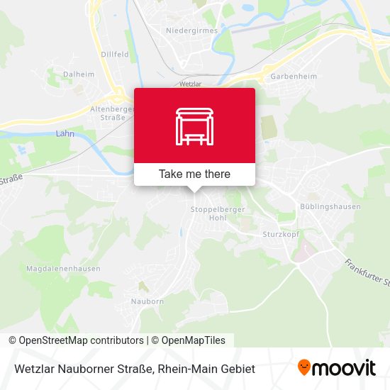 Wetzlar Nauborner Straße map