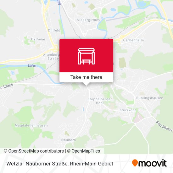 Wetzlar Nauborner Straße map